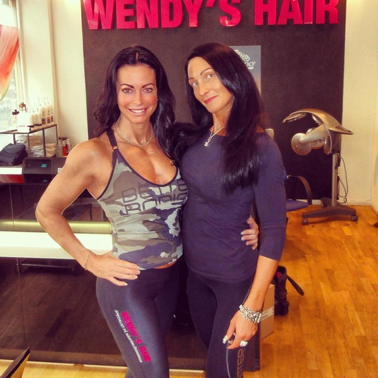 2012 SM-mästarinna i Bodyfitness Eleonore Eriksson på Raw Hair By Adriana Kuhl